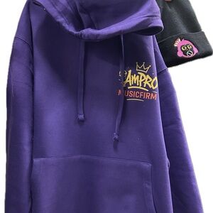 Purple Track Pants by